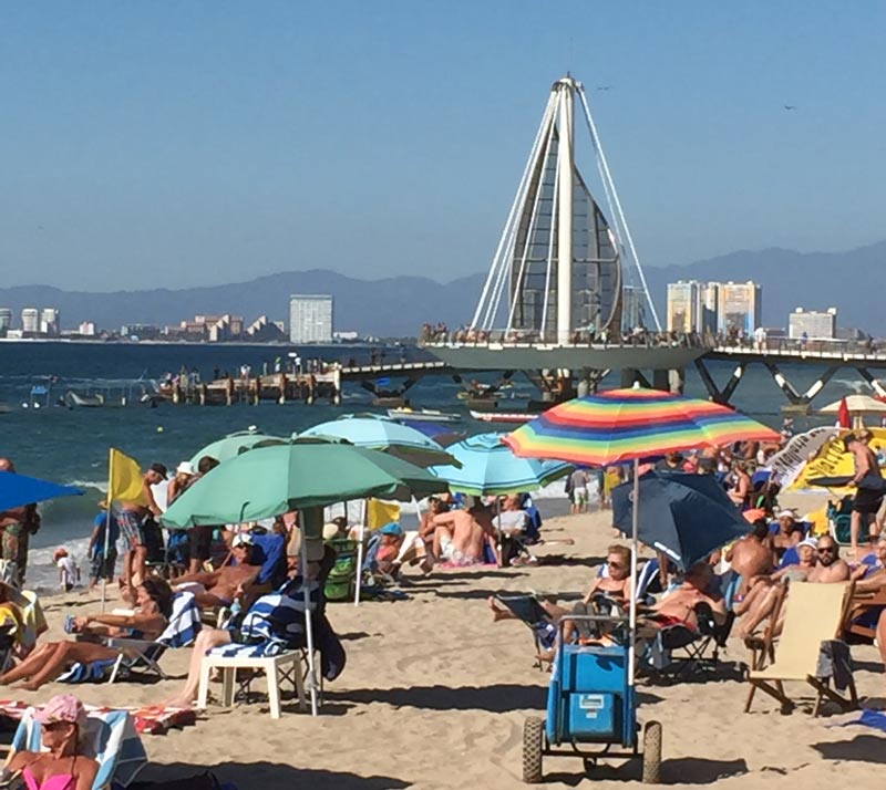 Los Muertos Beach and Pier