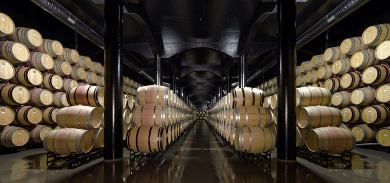 Winemaking in the Douro Valley | Barrels in the wine cellar