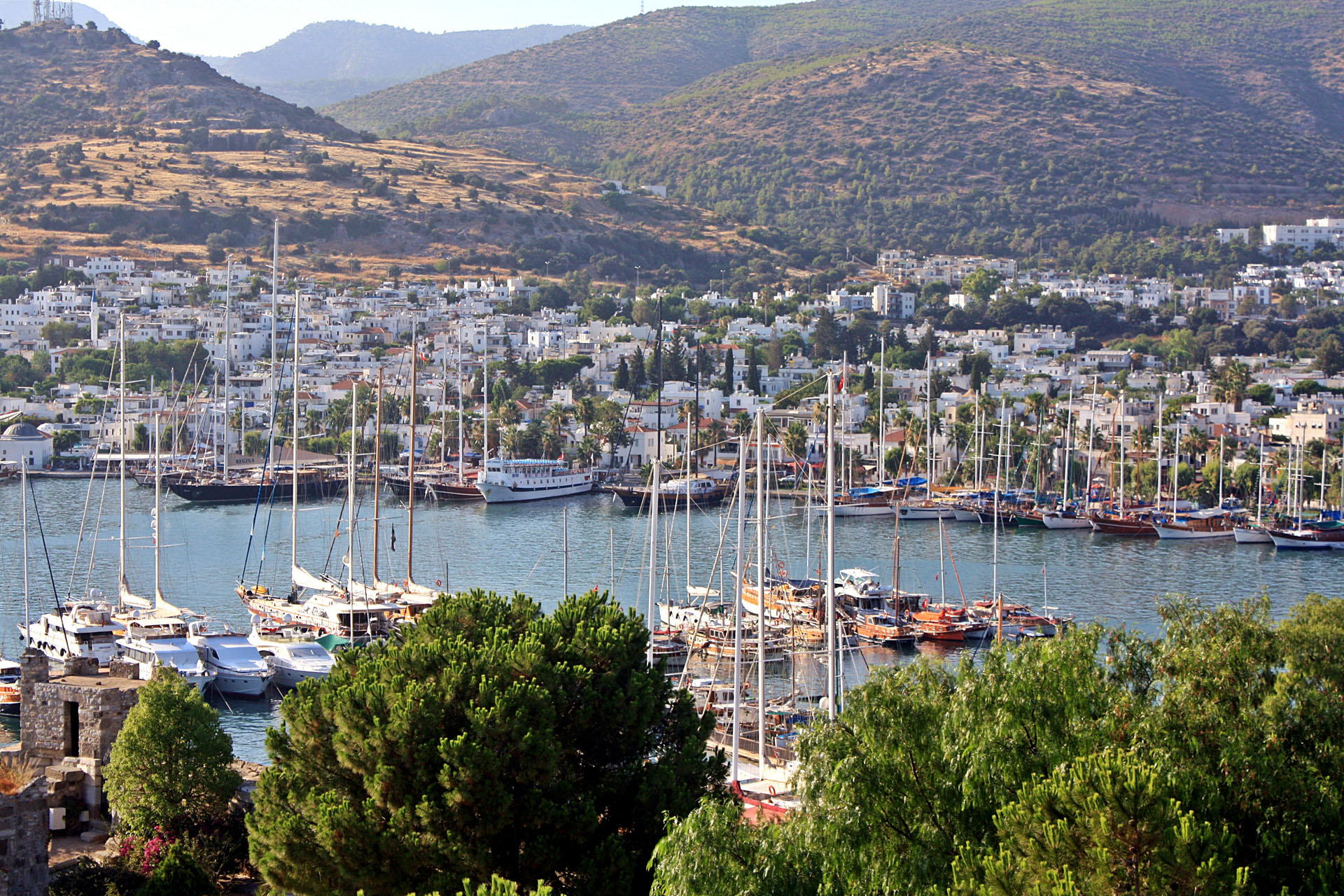 Bodrum gulets in Turkey