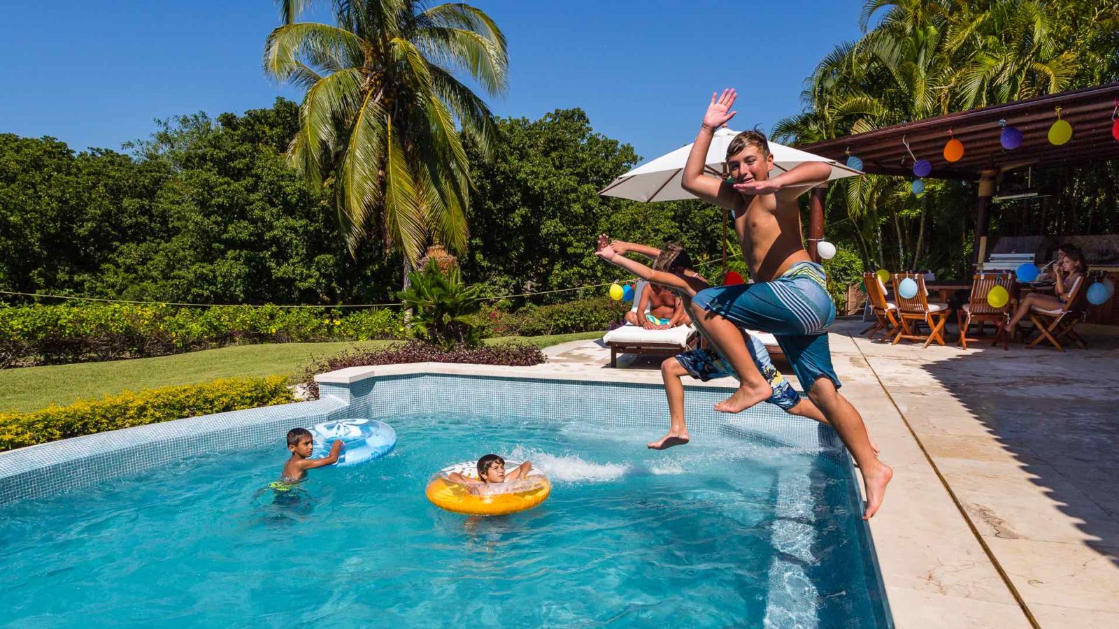 Kids in Pool Fun