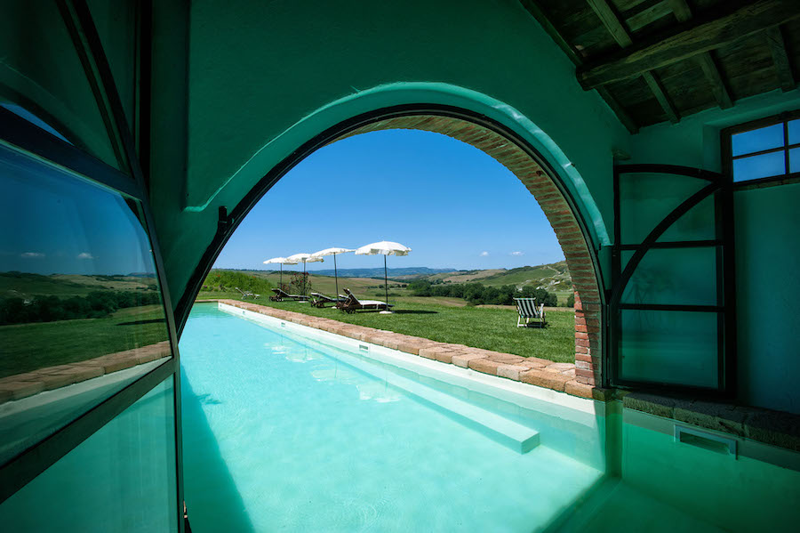 private pool Tuscany